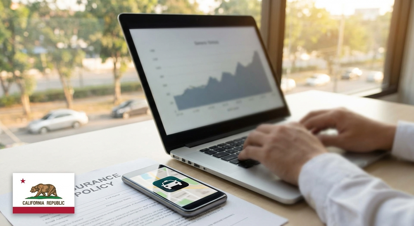 california car insurance rideshare coverage - California insurance guide