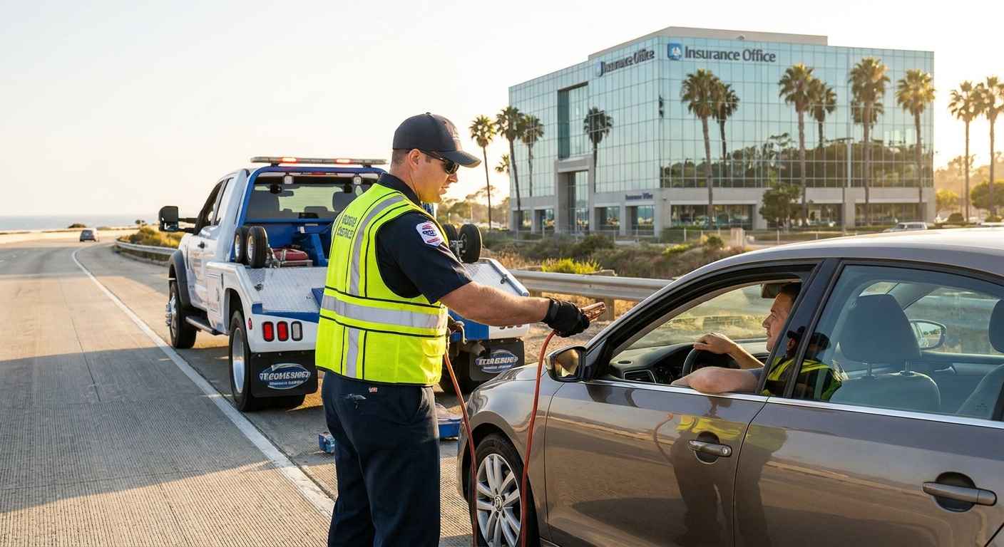 california car insurance roadside assistance - California insurance guide